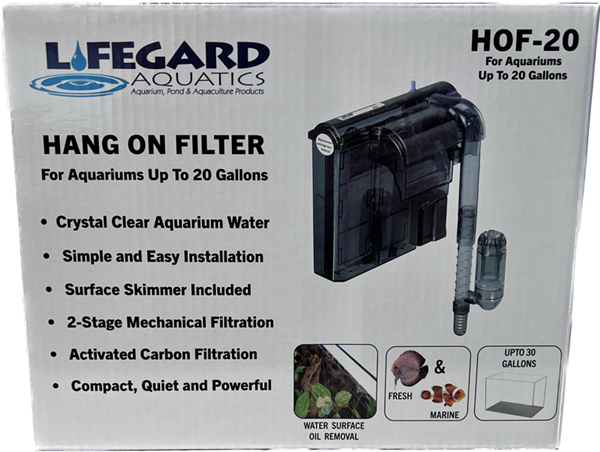 Lifegard Hang-On Aquarium Filter HOF-20 - Image 2