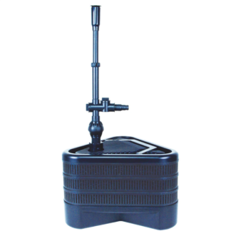 Lifegard Trio Pond Filter Kit - Includes Quiet One 1022gph Pump