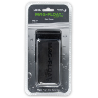Mag-Float STEALTH Large+ Glass Aquarium Cleaner (3/4" or 20mm)