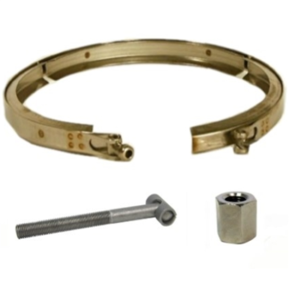 Nu-Clear Stainless Steel Clamp, T Bolt, and Nut Set