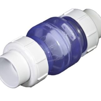 Clear True Union Swing Check Valve 3/4" SxS