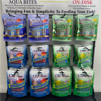 Ocean Nutrition Aqua Bites & ON-Disk Display Rack