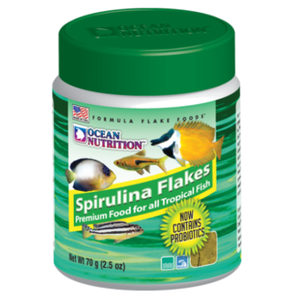 Ocean Nutrition Spirulina Flake Food 2.5oz