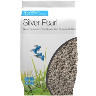 Pisces Aqua Natural Aquarium Substrate - Silver Pearl 10 lbs