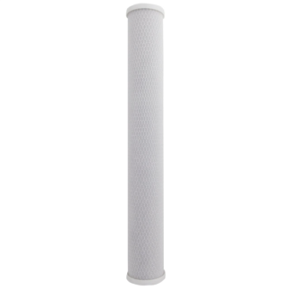 RO Carbon Block Filter Cartridge 2.5" x 20" - 1 Micron