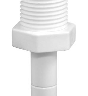 RO Male Connector 1/4" Stem x 1/4" MPT