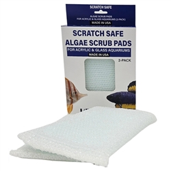 Lifegard Aquatics 4" x 6" Algae Scrub Pad for Glass & Acrylic Tanks, 2-Pack