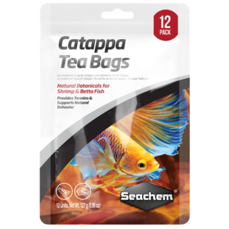 Seachem Catappa Tea Bags - 12 Pack