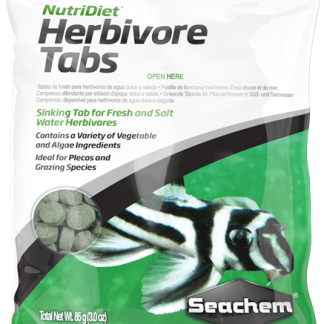 Seachem NutriDiet Herbivore Tabs