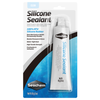 Seachem Silicone Sealant - CLEAR 3oz