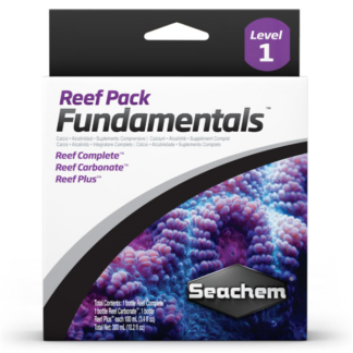 Seachem Reef Pack: Fundamentals 3 x 100mL (Reef Complete, Carbonate, Reef Plus)