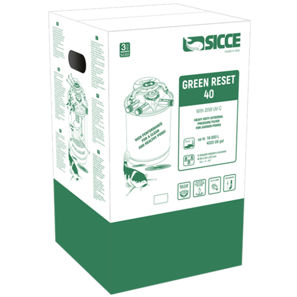 Sicce Green RESET 40 Filter with 20w UV