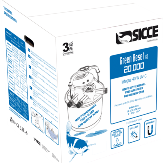 Sicce Green RESET 60 Filter with 2 x 20w UV