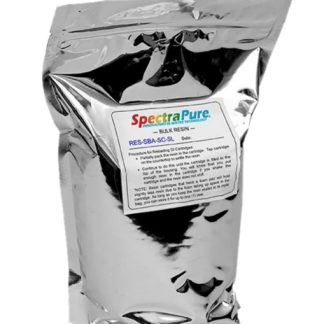 SpectraPure Strong-Base-Anion Semi-Conductor Grade DI Resin - 5L Bag (RES-SBA-SC-5L)