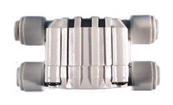SpectraPure Push Fitting Auto Shut Off Valve (1/4 inch Tube)