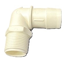 Nylon Elbow 3/4"MPT x 1"Hose