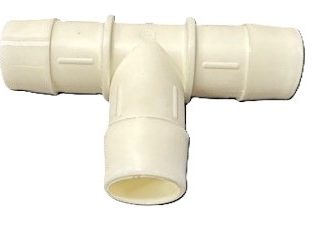 Nylon Tee 1"Hose x 1"Hose x 1"Hose