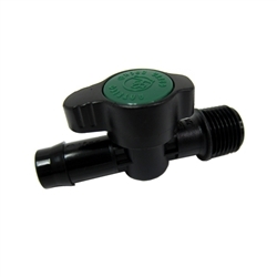 Two Little Fishies Ball Valve 1/2" MPT x 1/2" Hose Barb