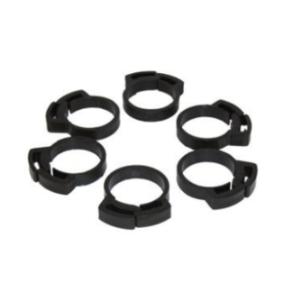 Two Little Fishies Ratchet Clip Set of 6 - 1"