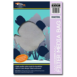 Weco Zipper Media Bag Coarse, 8" x 12"