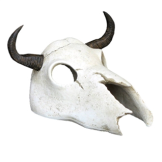 Weco Ornament Longhorn Skull