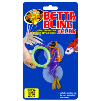 ZooMed Betta Bling - Diver w/ Hoop