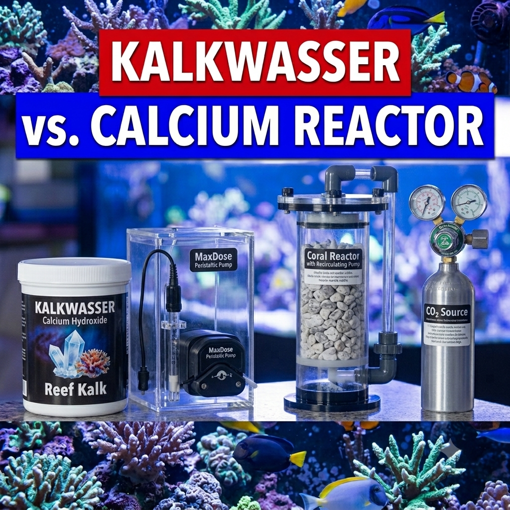 Kalkwasser vs. Two-Part vs. Calcium Reactor