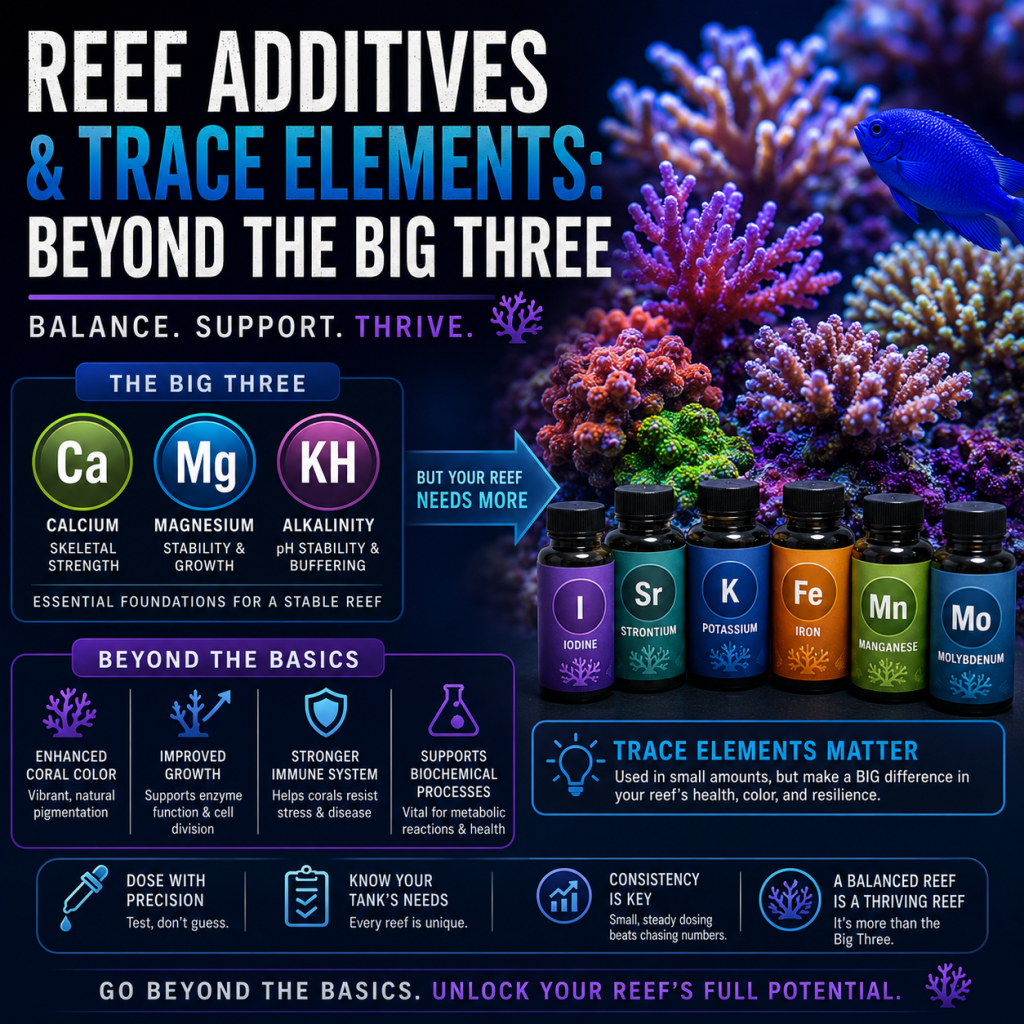 Reef Additives & Trace Elements: Beyond the Big Three